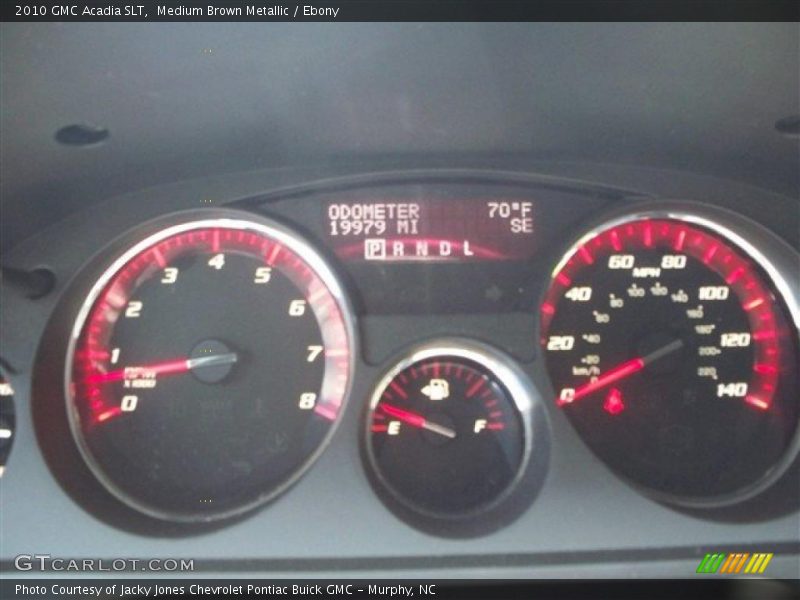 Medium Brown Metallic / Ebony 2010 GMC Acadia SLT