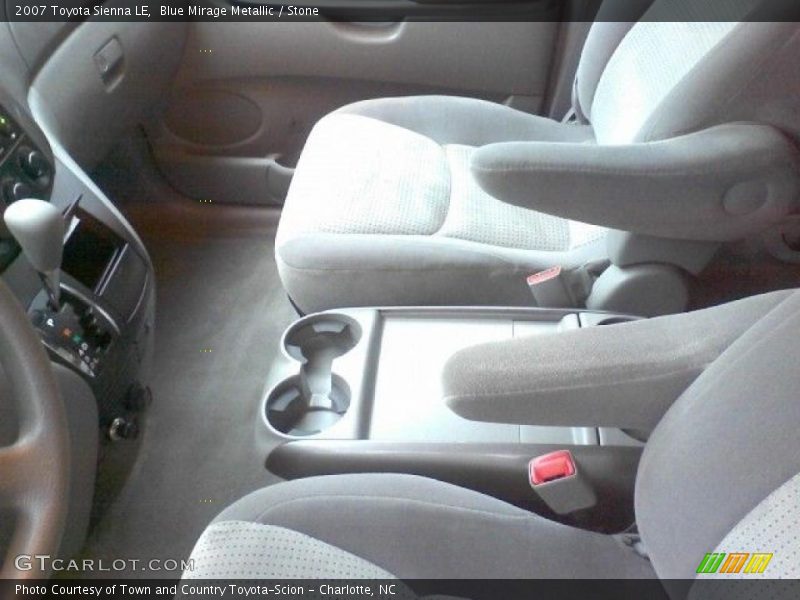 Blue Mirage Metallic / Stone 2007 Toyota Sienna LE