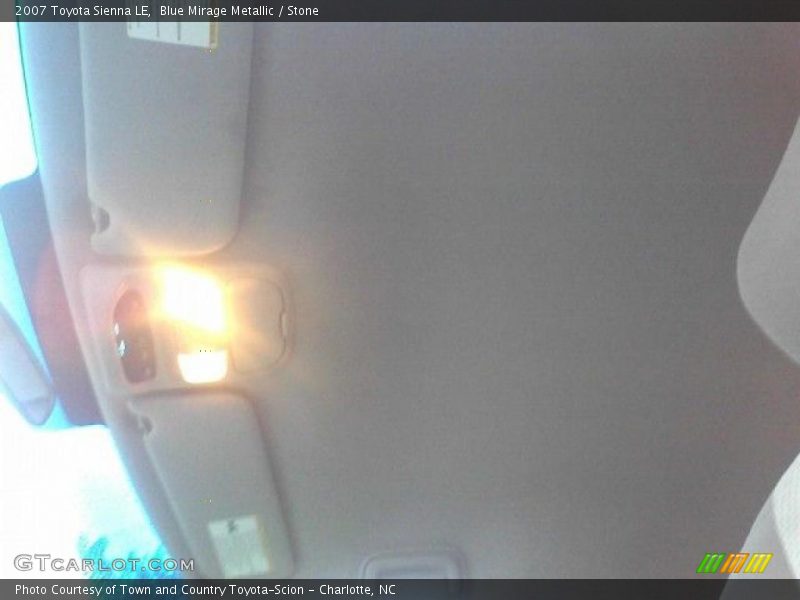 Blue Mirage Metallic / Stone 2007 Toyota Sienna LE