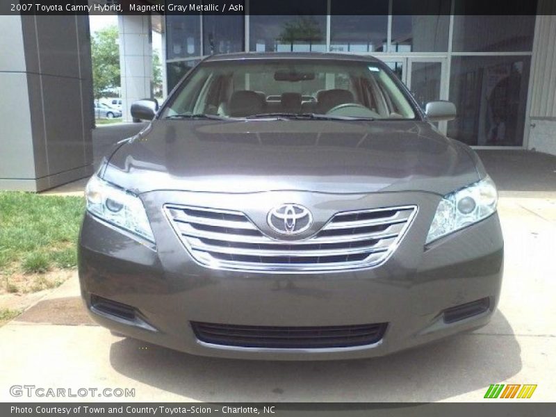 Magnetic Gray Metallic / Ash 2007 Toyota Camry Hybrid