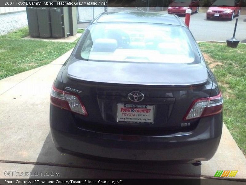 Magnetic Gray Metallic / Ash 2007 Toyota Camry Hybrid