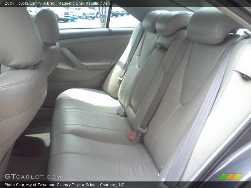 Magnetic Gray Metallic / Ash 2007 Toyota Camry Hybrid