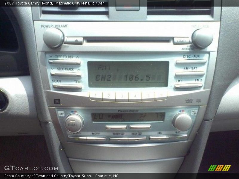 Magnetic Gray Metallic / Ash 2007 Toyota Camry Hybrid