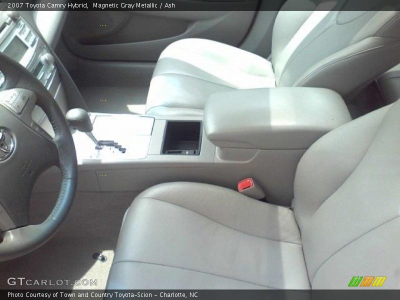 Magnetic Gray Metallic / Ash 2007 Toyota Camry Hybrid