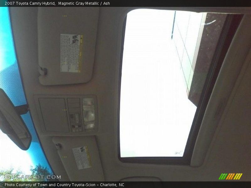 Magnetic Gray Metallic / Ash 2007 Toyota Camry Hybrid