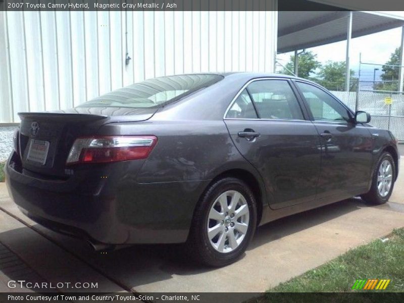 Magnetic Gray Metallic / Ash 2007 Toyota Camry Hybrid