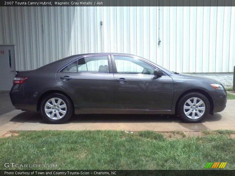 Magnetic Gray Metallic / Ash 2007 Toyota Camry Hybrid