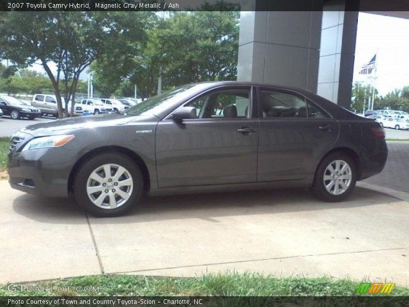 Magnetic Gray Metallic / Ash 2007 Toyota Camry Hybrid