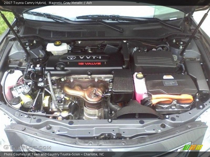 Magnetic Gray Metallic / Ash 2007 Toyota Camry Hybrid