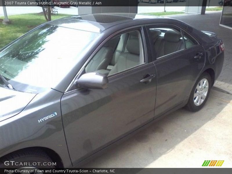 Magnetic Gray Metallic / Ash 2007 Toyota Camry Hybrid