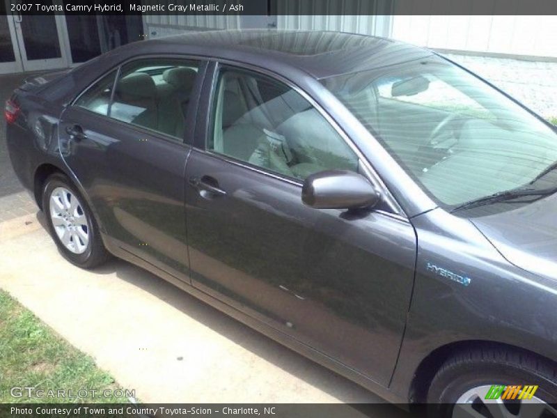 Magnetic Gray Metallic / Ash 2007 Toyota Camry Hybrid