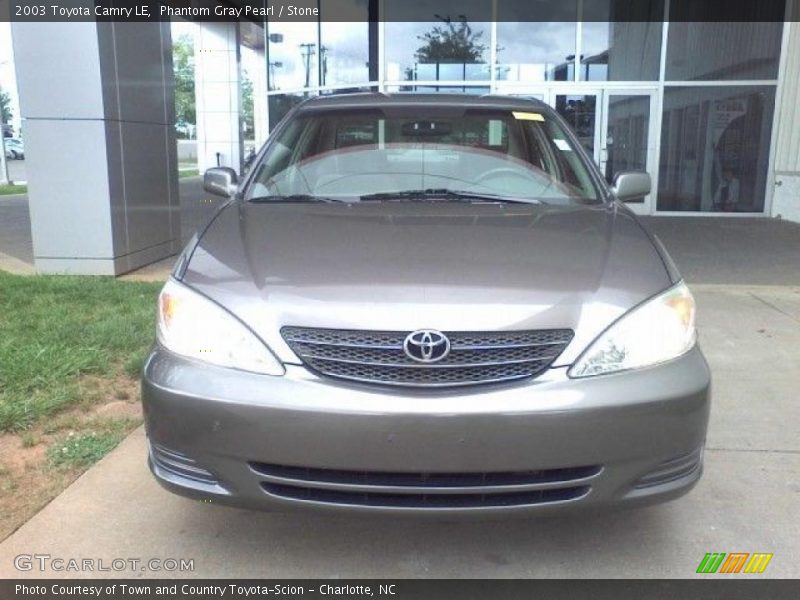 Phantom Gray Pearl / Stone 2003 Toyota Camry LE