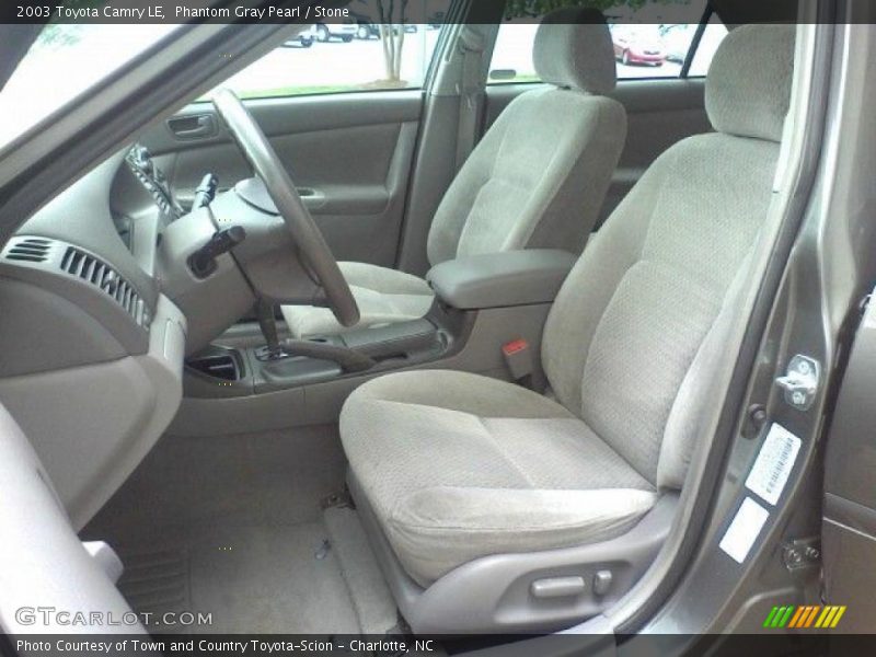 Phantom Gray Pearl / Stone 2003 Toyota Camry LE