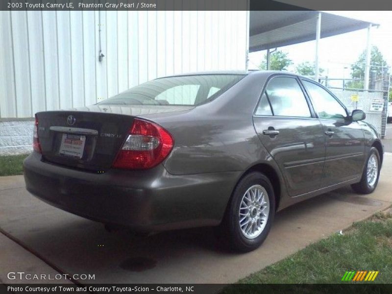 Phantom Gray Pearl / Stone 2003 Toyota Camry LE