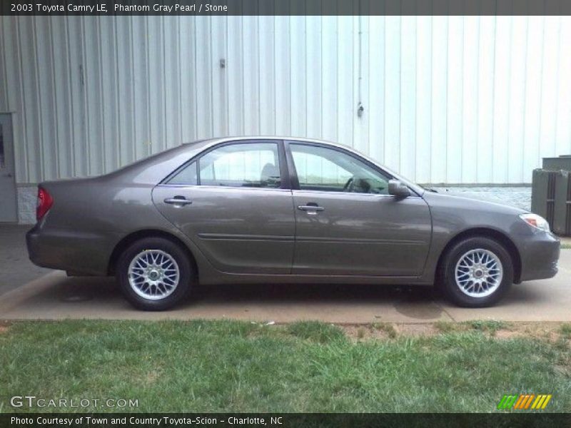 Phantom Gray Pearl / Stone 2003 Toyota Camry LE