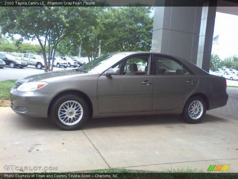Phantom Gray Pearl / Stone 2003 Toyota Camry LE