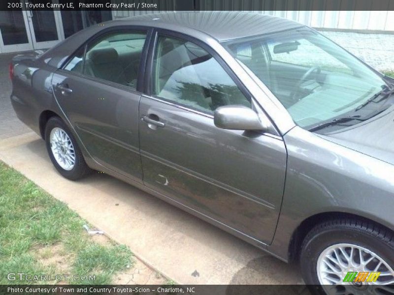 Phantom Gray Pearl / Stone 2003 Toyota Camry LE