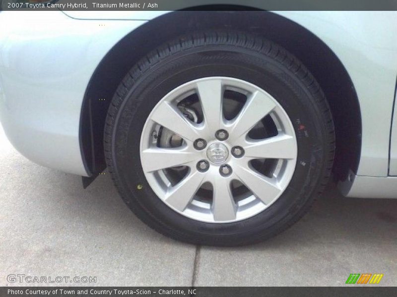 Titanium Metallic / Ash 2007 Toyota Camry Hybrid