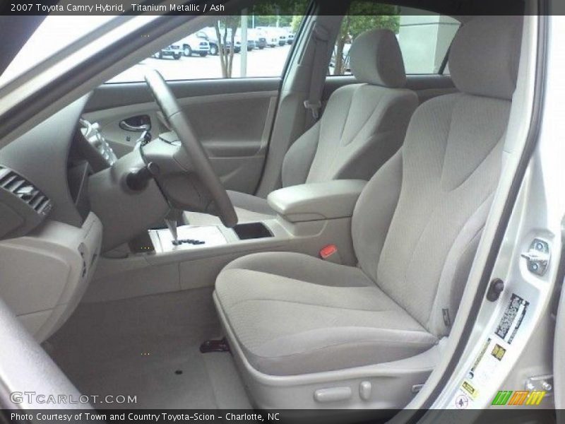 Titanium Metallic / Ash 2007 Toyota Camry Hybrid