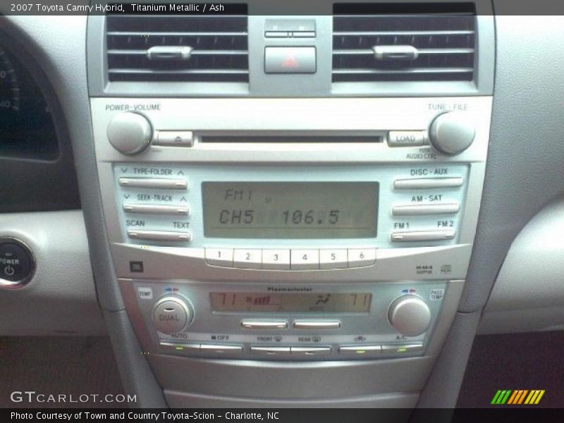 Titanium Metallic / Ash 2007 Toyota Camry Hybrid