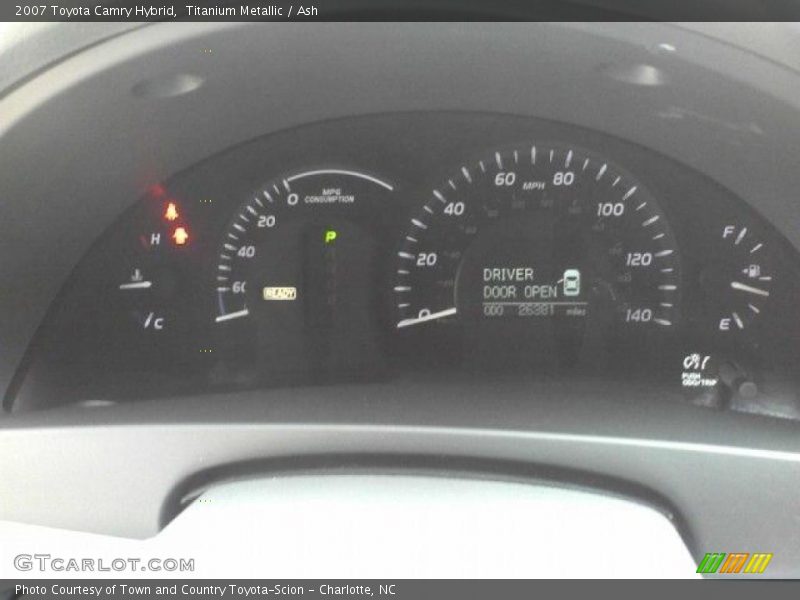 Titanium Metallic / Ash 2007 Toyota Camry Hybrid