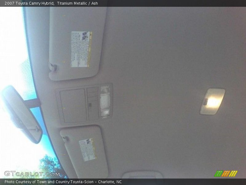 Titanium Metallic / Ash 2007 Toyota Camry Hybrid