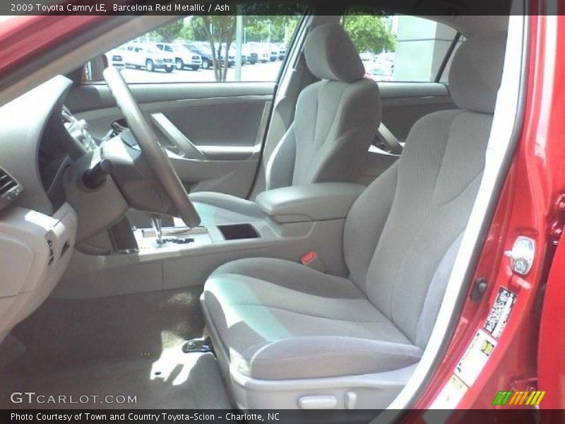 Barcelona Red Metallic / Ash 2009 Toyota Camry LE