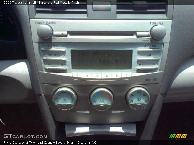 Barcelona Red Metallic / Ash 2009 Toyota Camry LE