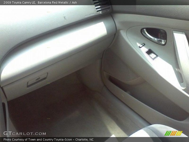 Barcelona Red Metallic / Ash 2009 Toyota Camry LE