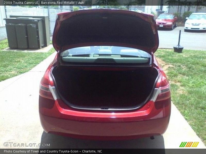 Barcelona Red Metallic / Ash 2009 Toyota Camry LE