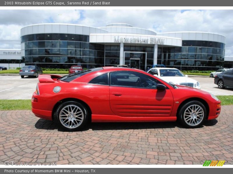 Saronno Red / Sand Blast 2003 Mitsubishi Eclipse GTS Coupe