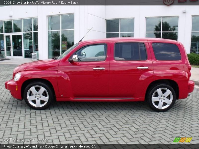 Victory Red / Ebony Black 2008 Chevrolet HHR LT