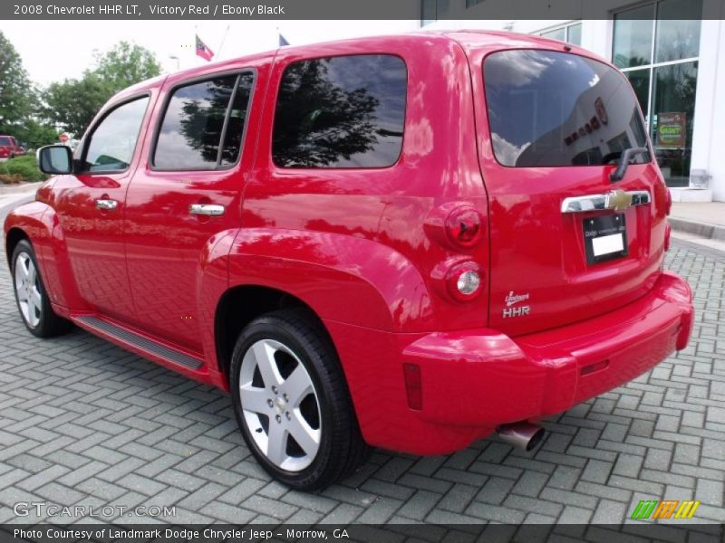 Victory Red / Ebony Black 2008 Chevrolet HHR LT