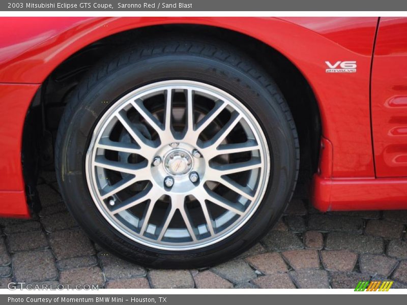Saronno Red / Sand Blast 2003 Mitsubishi Eclipse GTS Coupe