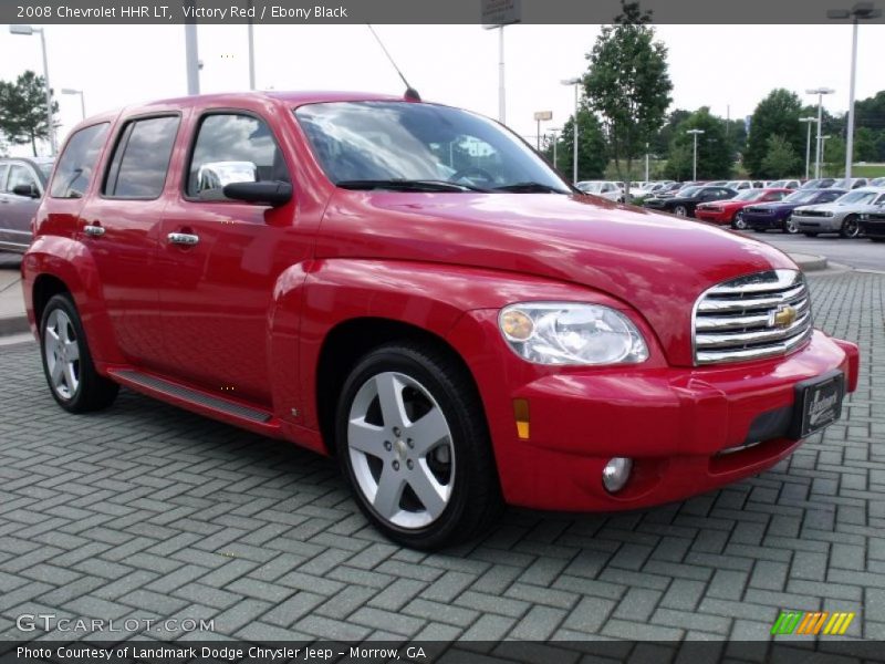 Victory Red / Ebony Black 2008 Chevrolet HHR LT