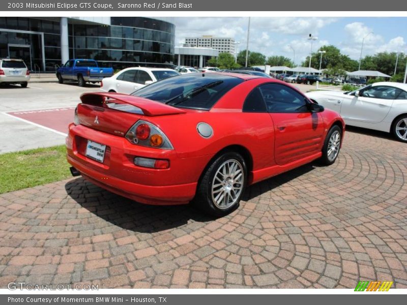 Saronno Red / Sand Blast 2003 Mitsubishi Eclipse GTS Coupe