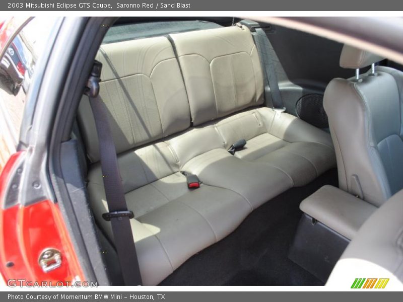 Saronno Red / Sand Blast 2003 Mitsubishi Eclipse GTS Coupe