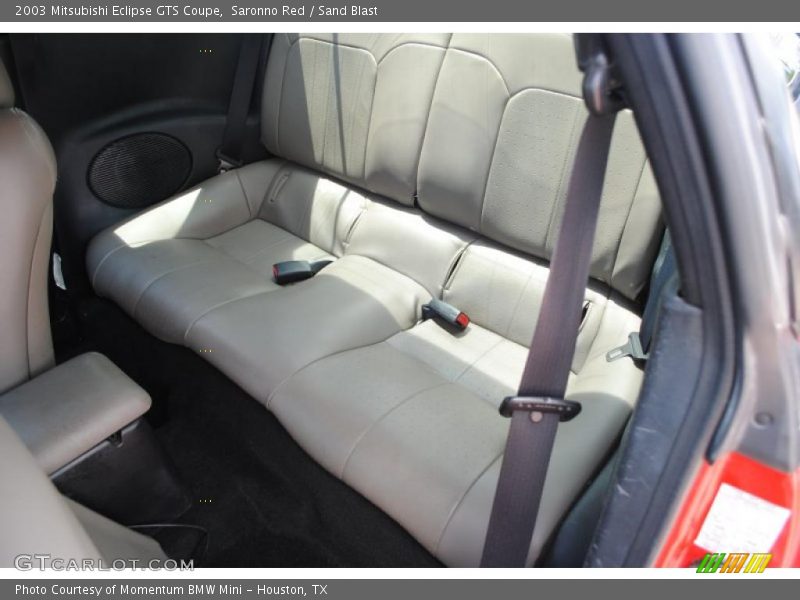 Saronno Red / Sand Blast 2003 Mitsubishi Eclipse GTS Coupe