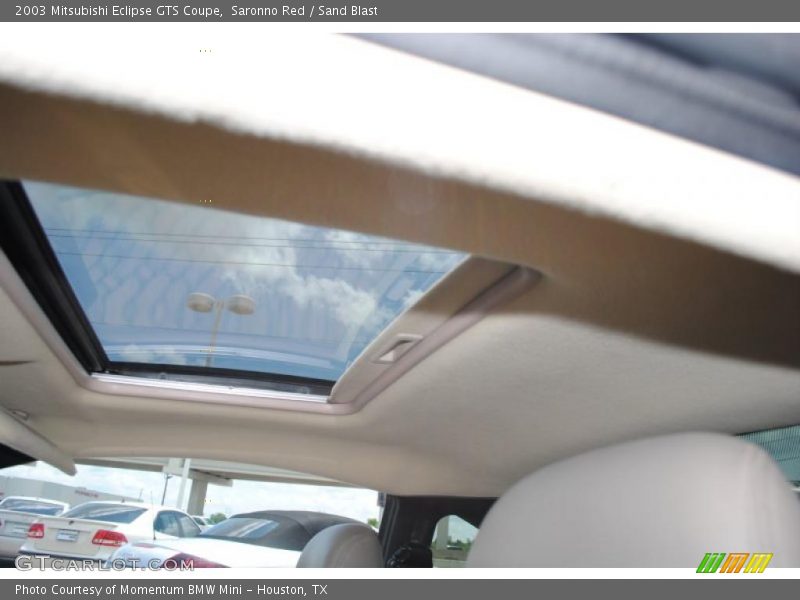 Saronno Red / Sand Blast 2003 Mitsubishi Eclipse GTS Coupe