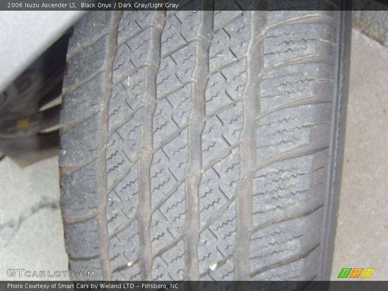 Black Onyx / Dark Gray/Light Gray 2006 Isuzu Ascender LS