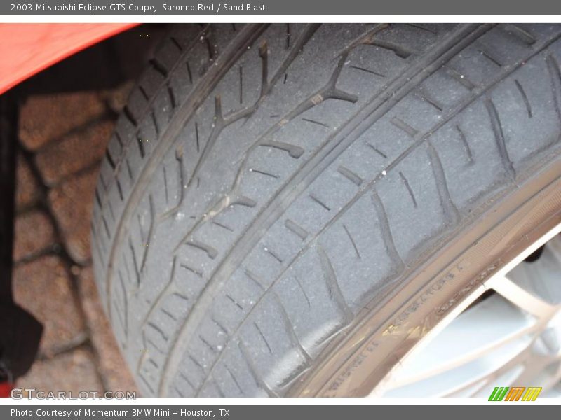 Saronno Red / Sand Blast 2003 Mitsubishi Eclipse GTS Coupe