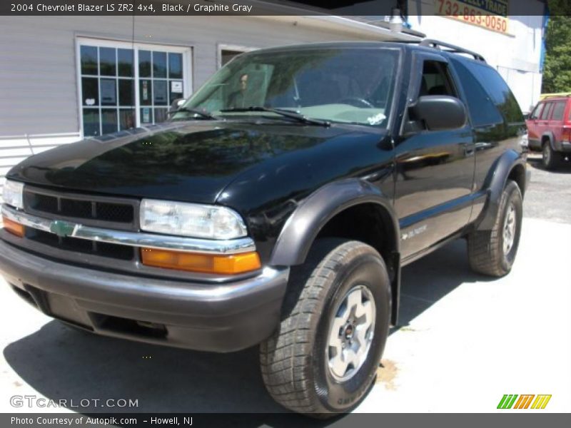 Black / Graphite Gray 2004 Chevrolet Blazer LS ZR2 4x4