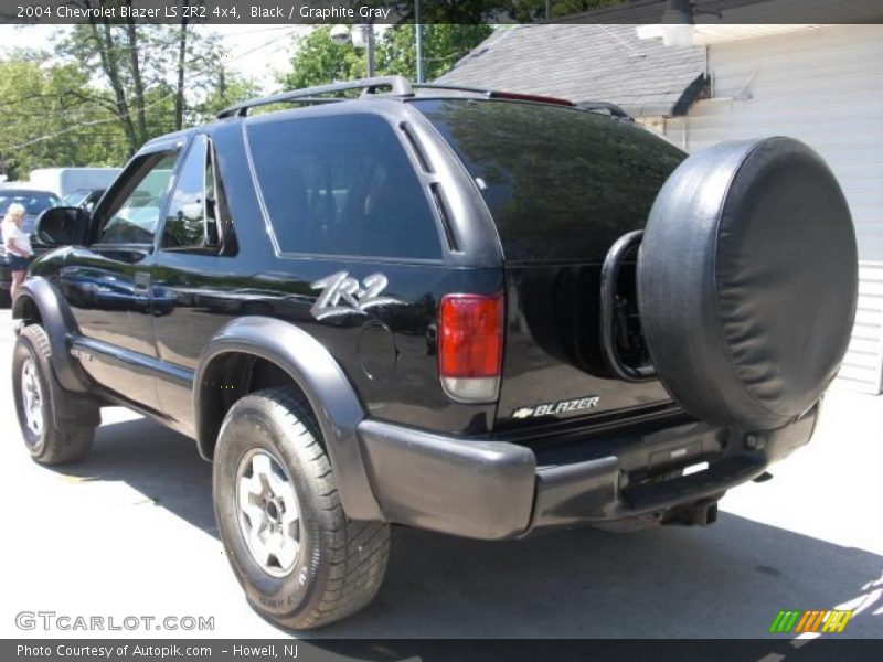 Black / Graphite Gray 2004 Chevrolet Blazer LS ZR2 4x4