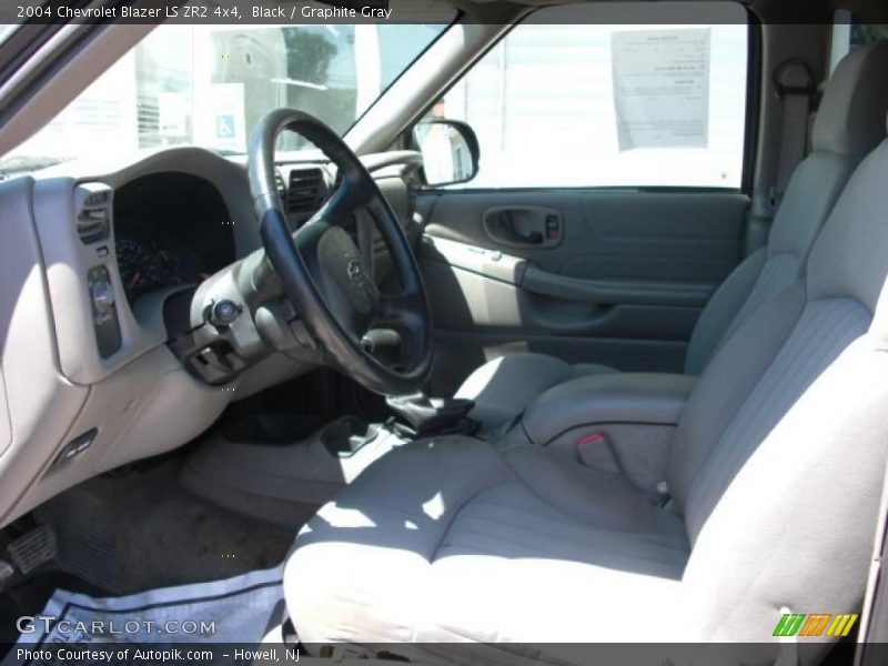 Black / Graphite Gray 2004 Chevrolet Blazer LS ZR2 4x4