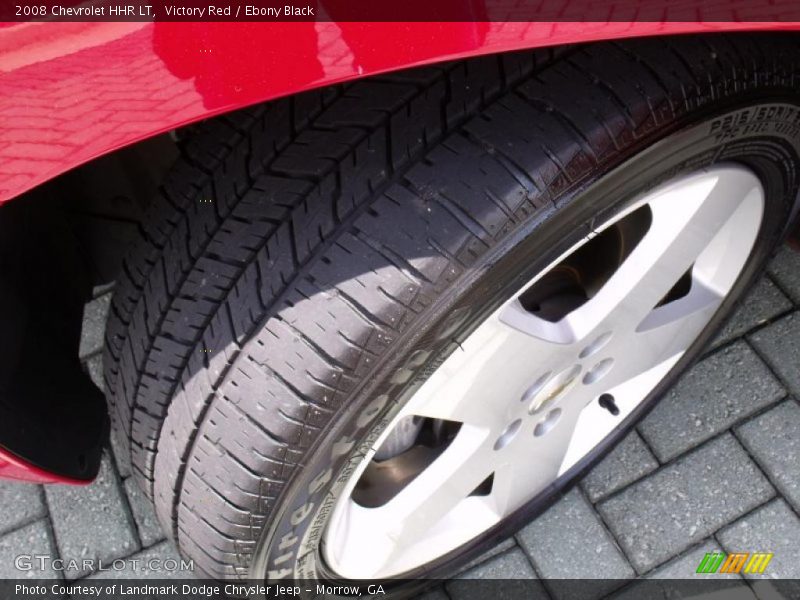 Victory Red / Ebony Black 2008 Chevrolet HHR LT