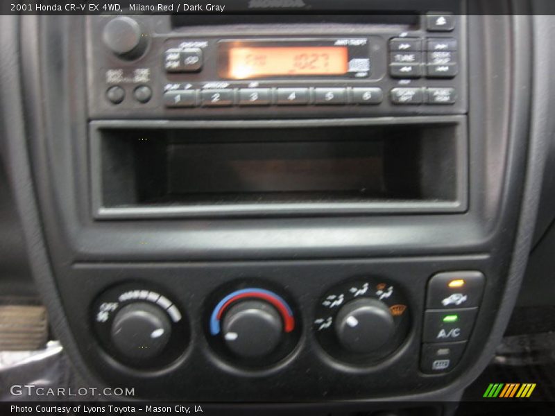 Milano Red / Dark Gray 2001 Honda CR-V EX 4WD