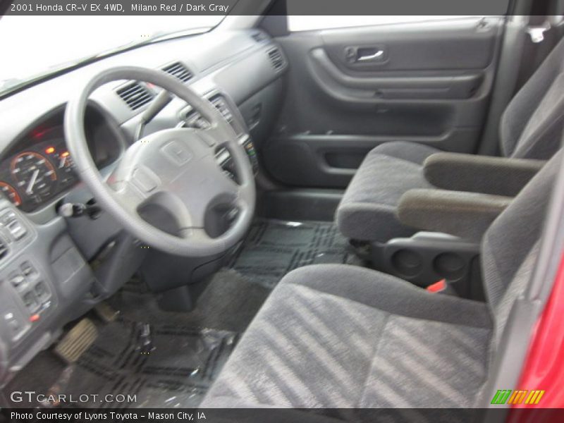 Milano Red / Dark Gray 2001 Honda CR-V EX 4WD