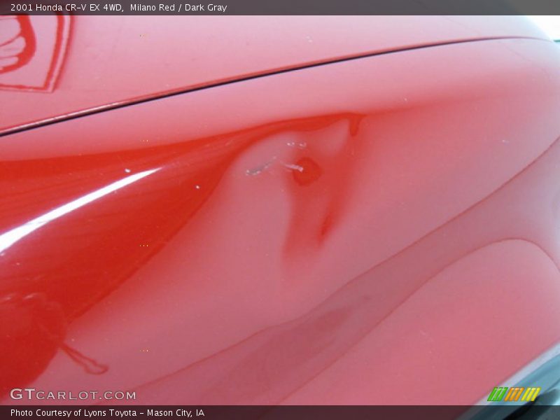 Milano Red / Dark Gray 2001 Honda CR-V EX 4WD
