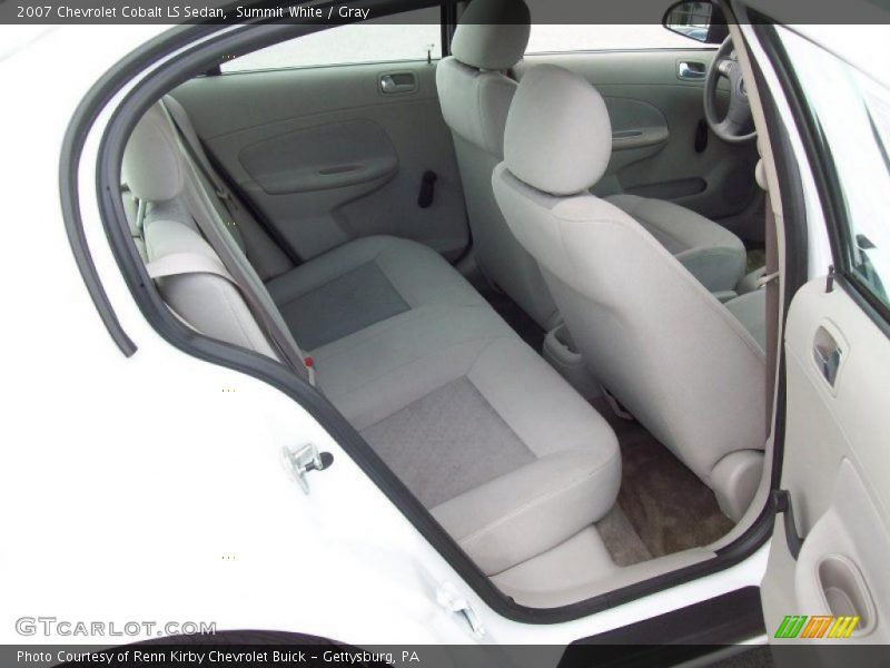 Summit White / Gray 2007 Chevrolet Cobalt LS Sedan