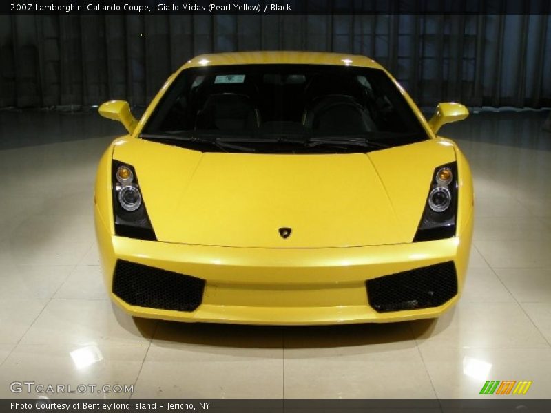 Giallo Midas (Pearl Yellow) / Black 2007 Lamborghini Gallardo Coupe